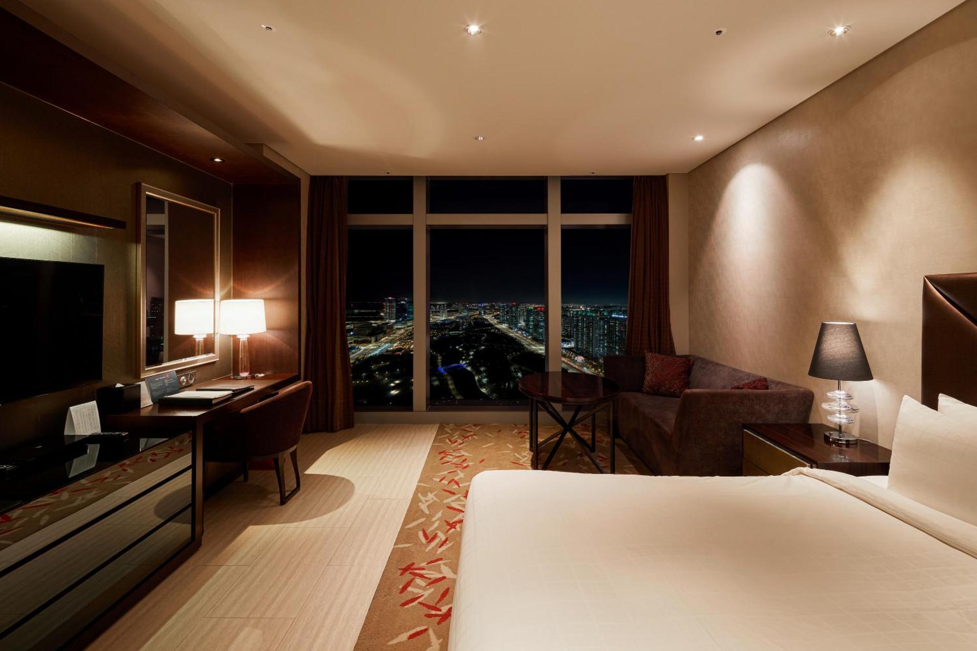 Oakwood Premier Incheon Aparthotel Exterior foto
