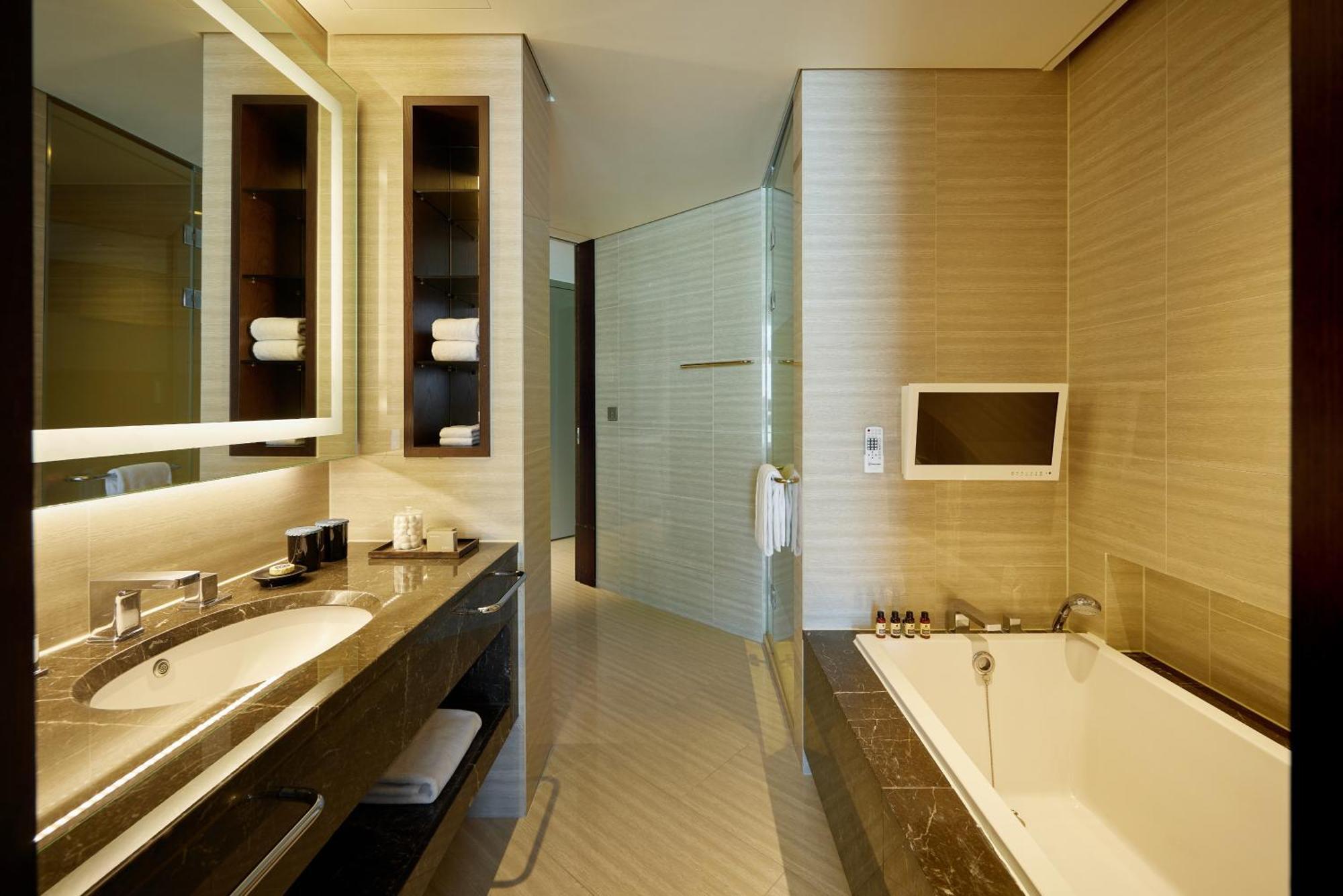 Oakwood Premier Incheon Aparthotel Exterior foto